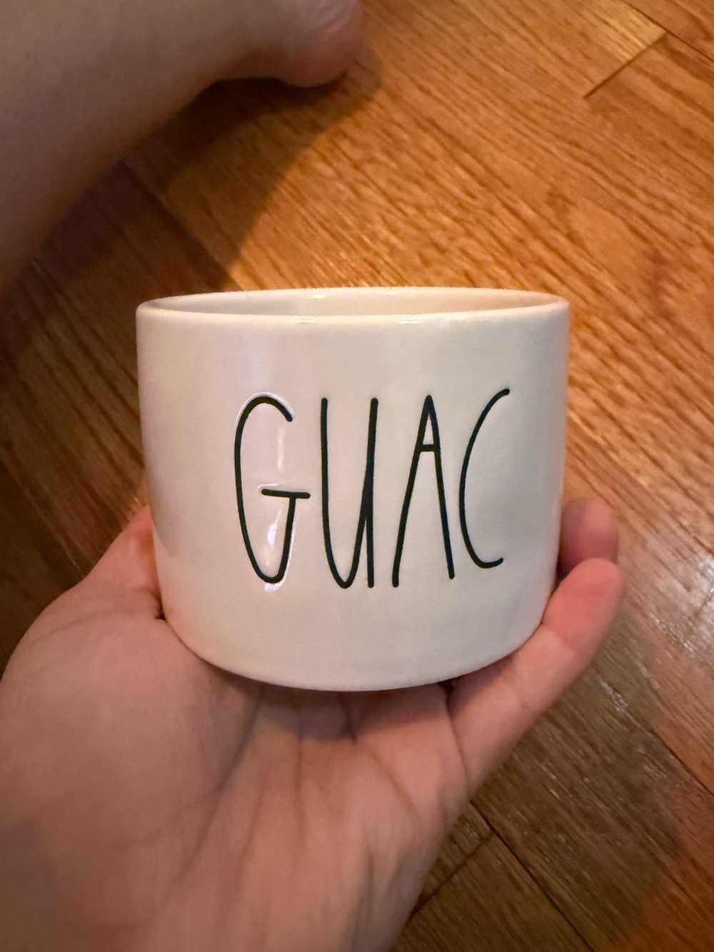 Rae Dunn "Guac" cup mini bowl